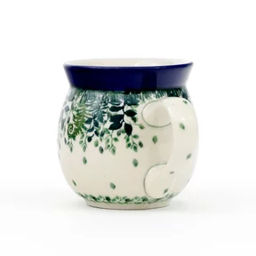 Kubek Ceramiczny 005 v-0,2l <br>2206X Zielone paprocie
